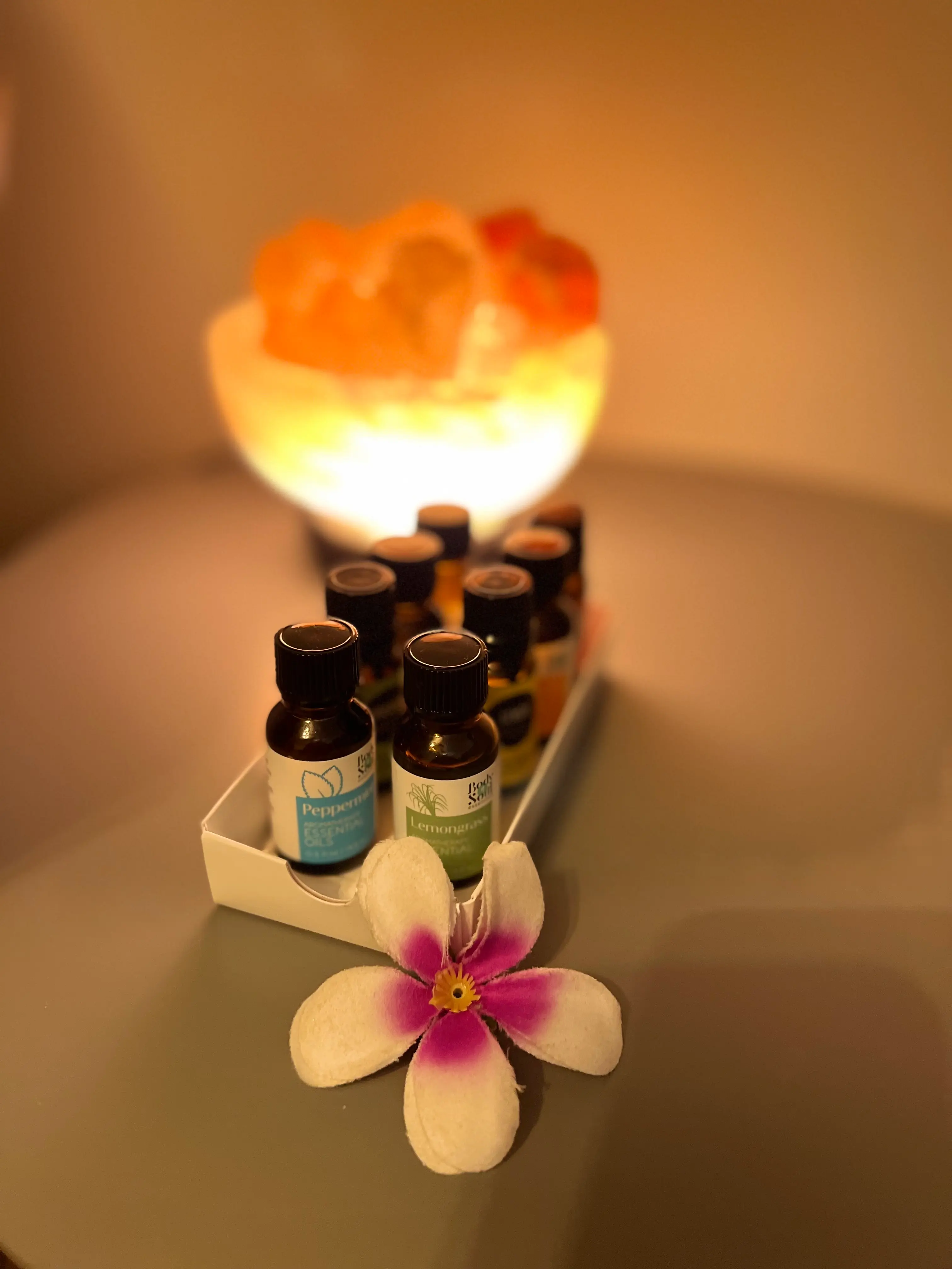 Essential massage oils and aromatherapy supplies